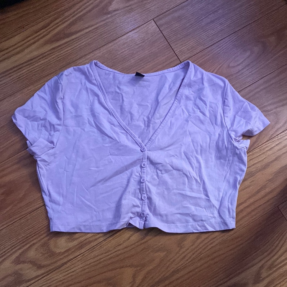 Lavender Women’s Crop-Top